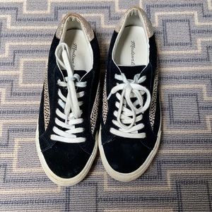 Worn once black/cheetah sneakers! Size 8.5